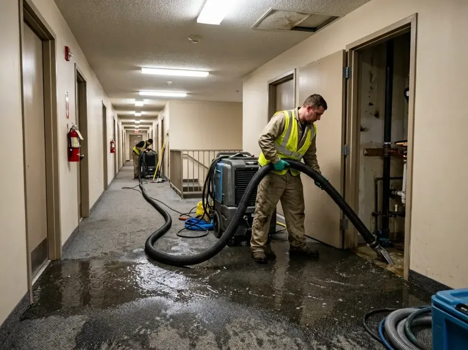 multi-unit-apartment-hallway-f-005 — frequently asked questions, Emergency Burst Pipe Water Extraction & Removal in Vassar C…